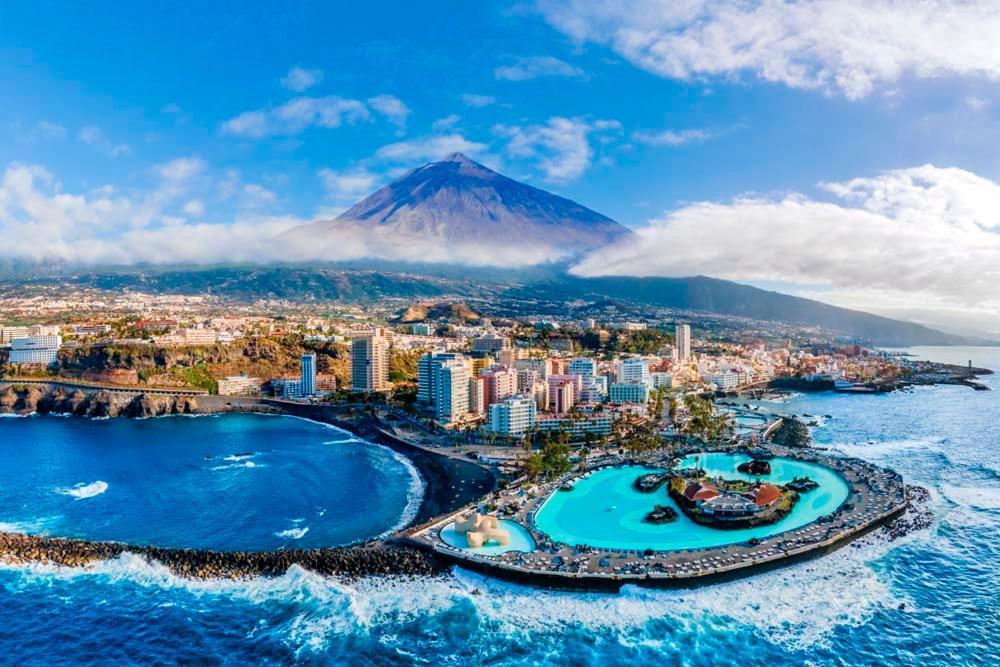 Palmeras Playa Studio: Pools, Beach, Sun & Shore Puerto de la Cruz  Ngoại thất bức ảnh